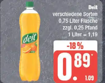 Edeka Deit 0,75 Liter Flasche Angebot