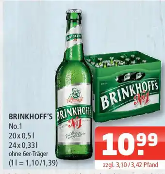 Getränke Oase BRINKHOFF'S No.1 20*500/24*330ml Angebot