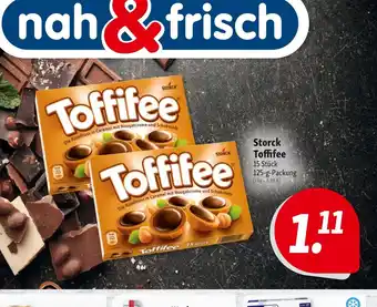 Nah & Frisch Storck Toffifee 15 Stück 125-g Angebot