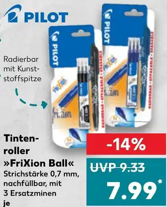 Kaufland PILOT Tintenroller >>FriXion Ball<< Angebot