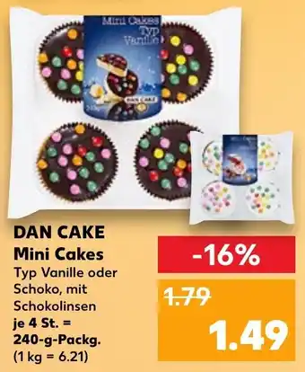 Kaufland DAN CAKE Mini Cakes 240-g-Packg. Angebot