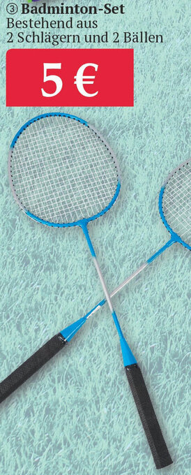 Woolworth Badminton-Set Angebot