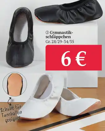 Woolworth Gymnastikschläppchen Gr. 28/29-34/35 Angebot