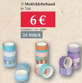 Woolworth Motivklebeband 3 m Angebot