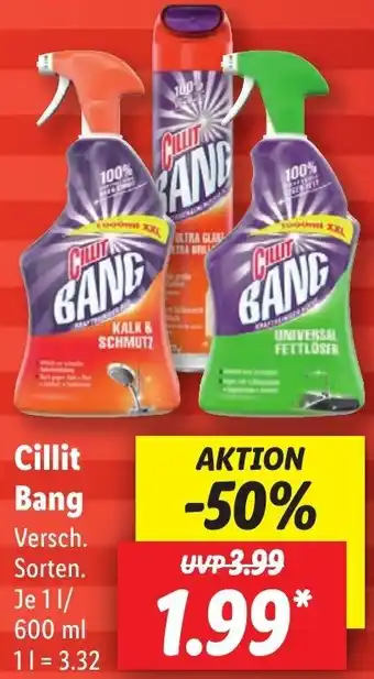 Lidl Cillit Bang 1 L/600 ml Angebot