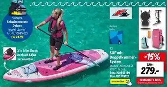 Lidl F2 SUP mit Doppelkammer System ,,Allround SE 10'6" Angebot