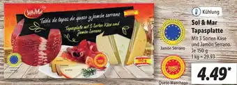 Lidl Sol & Mar Tapasplatte 150 g Angebot