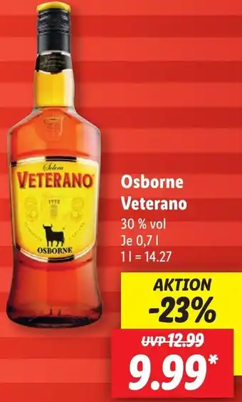 Lidl Osborne Veterano 0,7 L Angebot