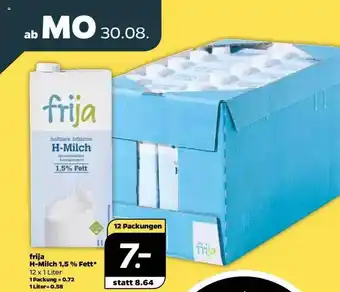 NETTO Frija H-milch 1.5% Fett Angebot