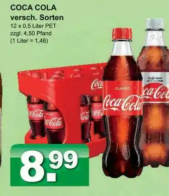 Getränkeparadies Gefromm Coca Cola Angebot