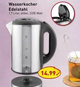 PicksRaus Wasserkocher Edelstahl Angebot