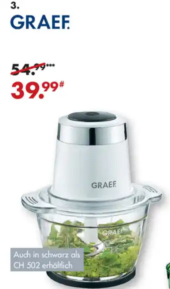 Galeria Graef Zerkleinerer CH 501 EU Angebot