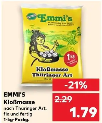 Kaufland EMMI'S Kloßmasse 1-kg-Packg. Angebot