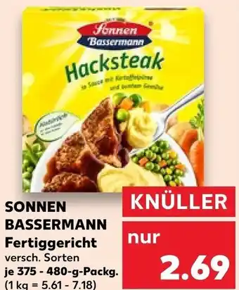 Kaufland SONNEN BASSERMANN Fertiggericht 375-480 g Packg. Angebot