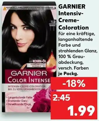 Kaufland GARNIER Intensiv Creme Coloration Angebot