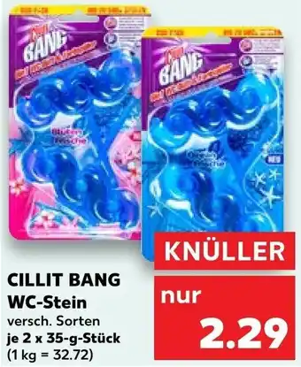 Kaufland CILLIT BANG WC-Stein 2 x 35-g-Stück Angebot