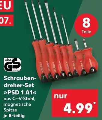 Kaufland Parkside Schraubendreher-Set ,,PSD 1 A1" 8-teilig Angebot