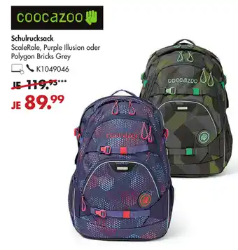 Galeria Coocazoo Schulrucksack Angebot