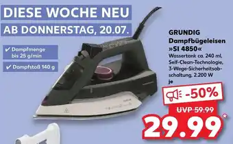 Kaufland GRUNDIG Dampfbügeleisen ,,SI 4850" Angebot