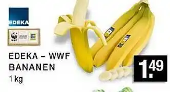 Edeka Zurheide Edeka-WWF Bananen Angebot