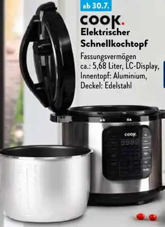Aldi Nord Elektrischer schnellkochtopf Angebot