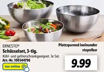 Lidl ERNESTO Schüsselset, 3-tlg. Angebot