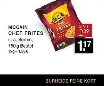 Edeka Zurheide Mccain Chef Frites Angebot