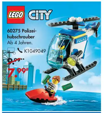 Galeria Lego City 60275 Polizeihubschrauber Angebot