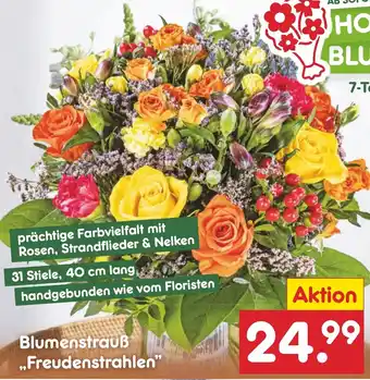 Netto Marken-Discount Blumenstrauß ,,Freudenstrahlen" Angebot