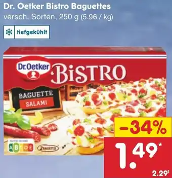 Netto Marken-Discount Dr. Oetker Bistro Baguettes 250 g Angebot