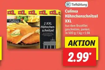 Lidl Culinea Hahnchenschnitzel XXL 1 kg Angebot