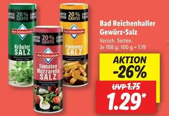 Lidl Bad Reichenhaller Gewurz-Salz 100 g Angebot