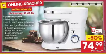 Netto Marken-Discount Emerio Küchenmaschine Angebot