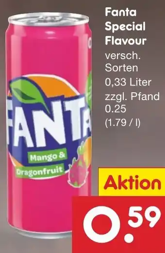 Netto Marken-Discount Fanta Special Flavour 0,33 Liter Angebot