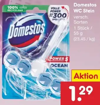 Netto Marken-Discount Domestos WC Stein 1 Stück /55 g Angebot