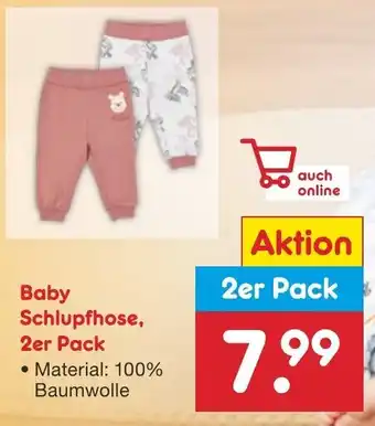 Netto Marken-Discount Baby Schlupfhose, 2er Pack Angebot