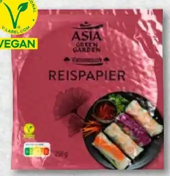 Aldi Nord Reispapier vegan Angebot