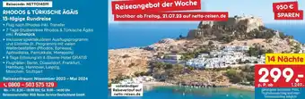 Netto Marken-Discount RHODOS & TÜRKISCHE ÄGÄIS 15-tägige Rundreise Angebot