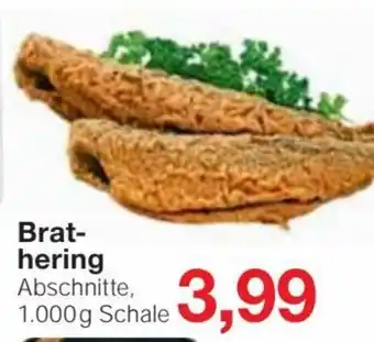 Jawoll Brat- hering Abschnitte, 1.000g Schale Angebot