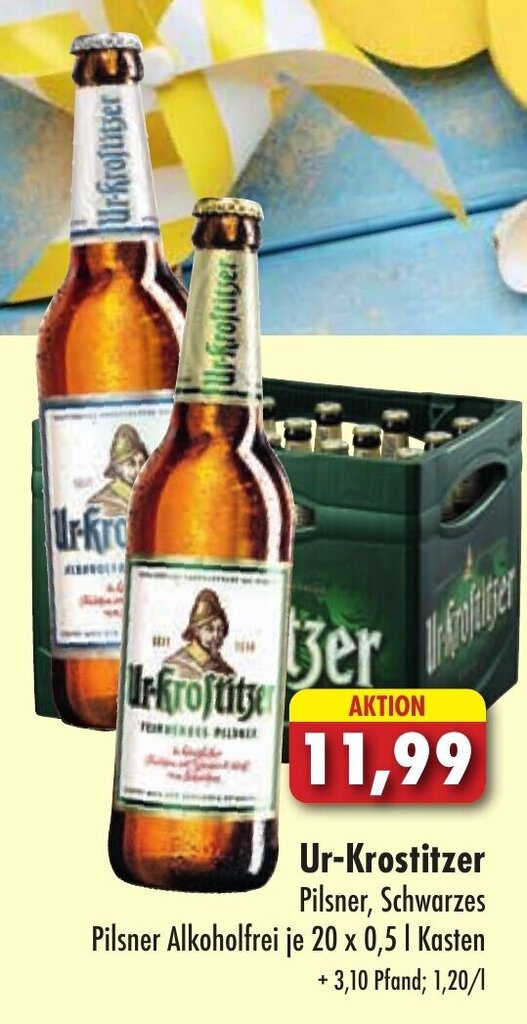 UrKrostitzer 20*500ml Angebot bei Lösch Depot