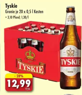 Lösch Depot Tyskie Gronie je 20 x 0,5 I Angebot