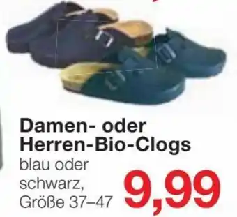 Jawoll Damen- oder Herren-Bio-Clogs Größe 37-47 Angebot