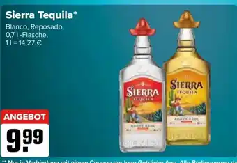 Logo Getränkemarkt Sierra Tequila* Blanco, Reposado, 0,7l Angebot