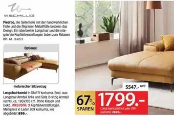 Zurbrüggen Longchairkombi Angebot
