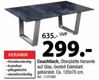 Zurbrüggen Couchtisch Angebot