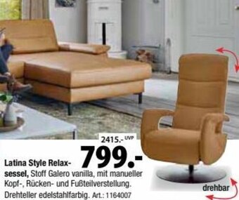 Zurbrüggen Latina Style Relaxsessel Angebot