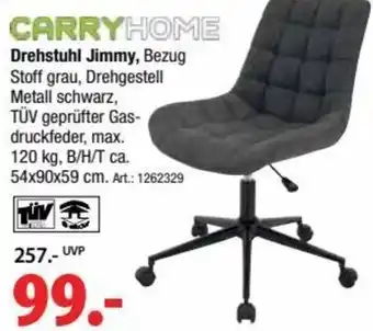 Zurbrüggen CARRYHOME Drehstuhl Jimmy Angebot