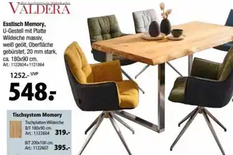 Zurbrüggen Valdera Esstisch Memory Angebot