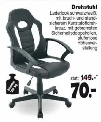 Repo Markt Drehstuhl Angebot