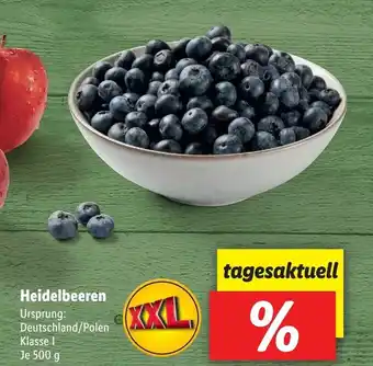 Lidl Heidelbeeren 500g Angebot